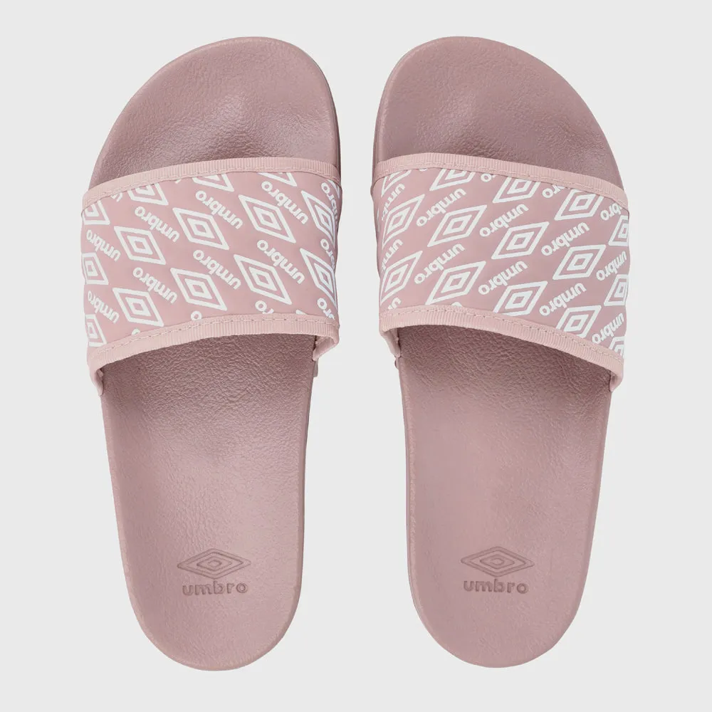 Umbro Womens Embossed Slide Sandals Beige sold by Tekkie Town