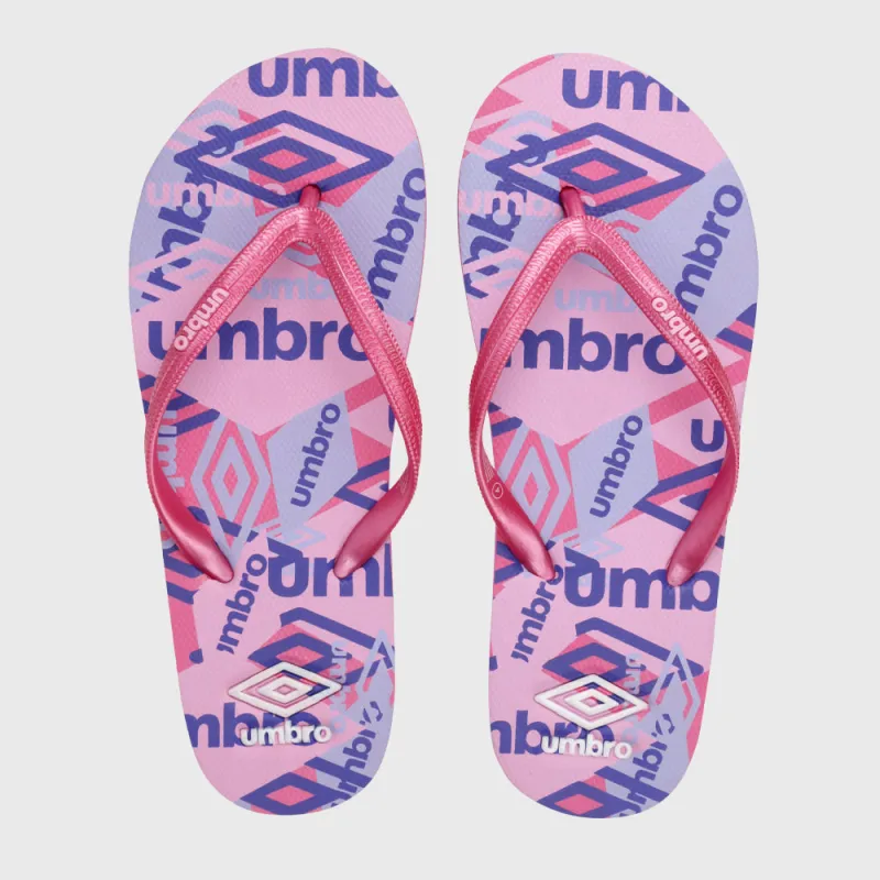 Umbro Womens Multi Thong Sandals Pink sold by Tekkie Town