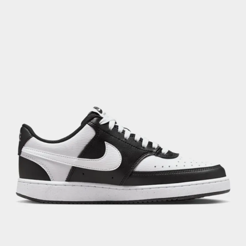 Nike Womens Court Vision Low Next Nature Sneakers Black sold by Tekkie Town