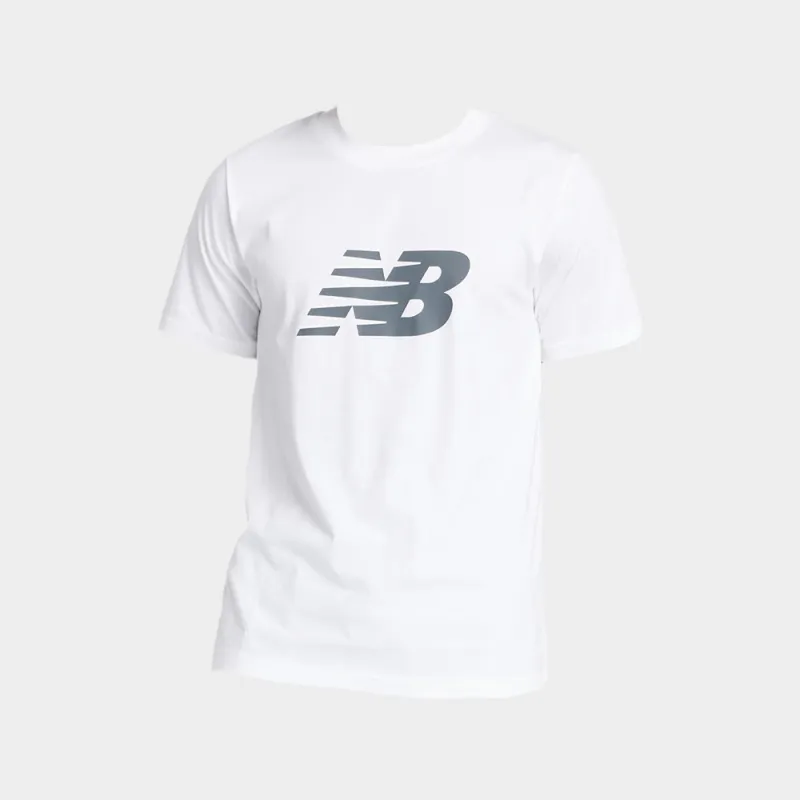 New Balance Mens Sport Logo Tee White sold by Tekkie Town