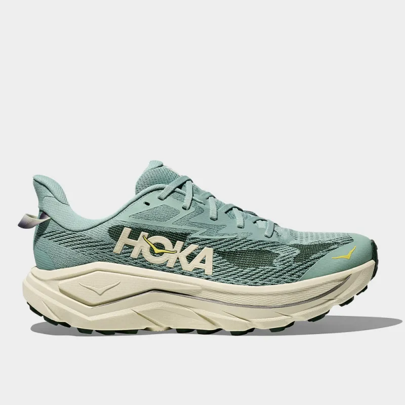Hoka Mens Challenger 8 Trail Running Shoes Grey sold by Tekkie Town
