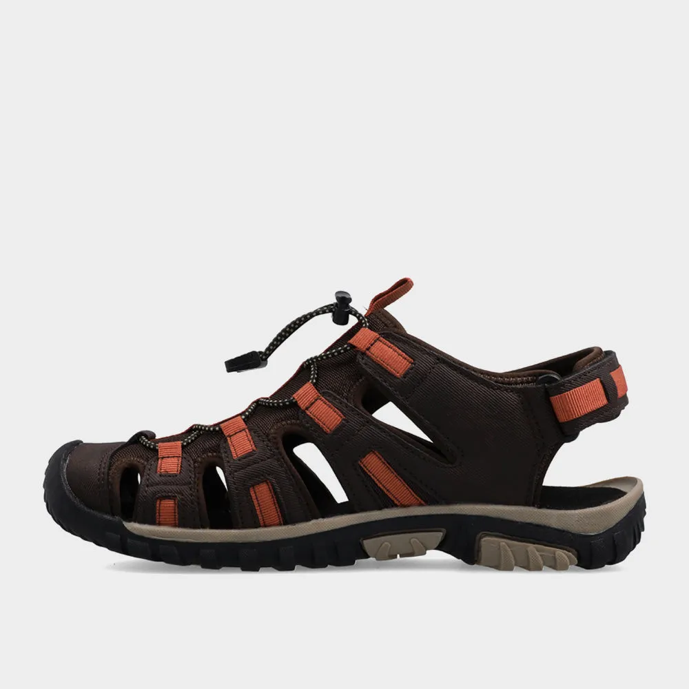 Hi-Tec Mens Cove Sport Outdoor Sandals Brown sold by Tekkie Town product image thumbnail 2