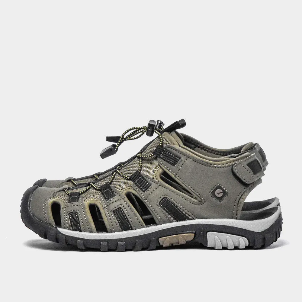 Hi-Tec Mens Cove Sport Outdoor Sandals Olive sold by Tekkie Town product image thumbnail 2