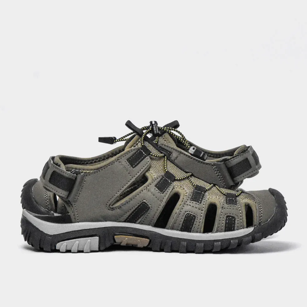 Hi-Tec Mens Cove Sport Outdoor Sandals Olive sold by Tekkie Town product image thumbnail 4