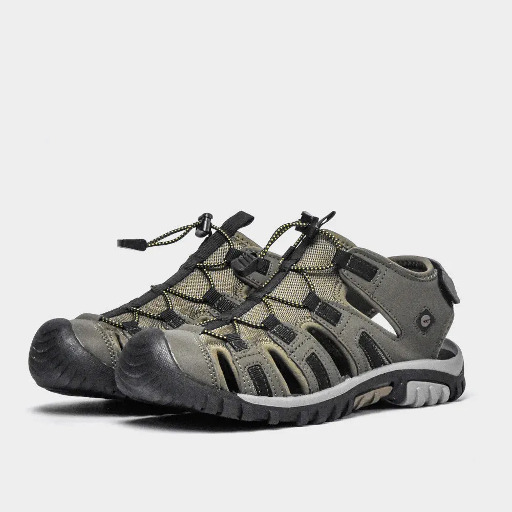 Hi-Tec Mens Cove Sport Outdoor Sandals Olive sold by Tekkie Town product image thumbnail 3
