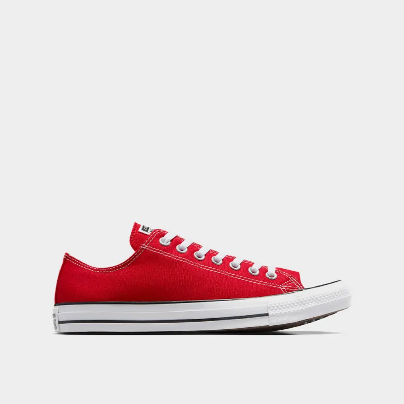 Converse Youth All Star Seasonal Low Top Sneakers Red sold by Tekkie Town