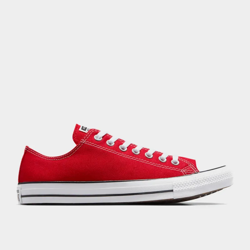 Converse Mens All Star Seasonal Low Top Sneakers Red sold by Tekkie Town