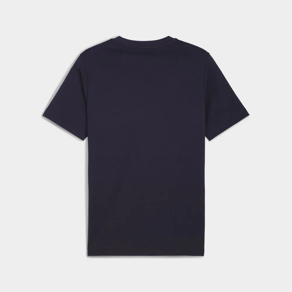 Puma Mens Graphic Box Tee Navy sold by Tekkie Town product image thumbnail 2