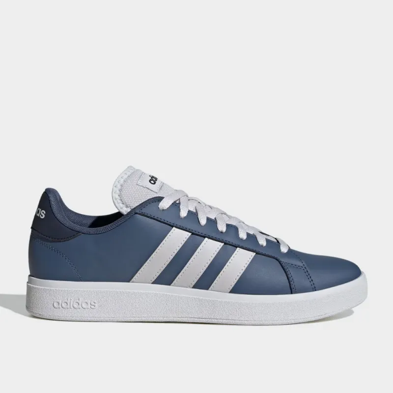Adidas Mens Grand Court Base 2.0 Sneakers Blue sold by Tekkie Town