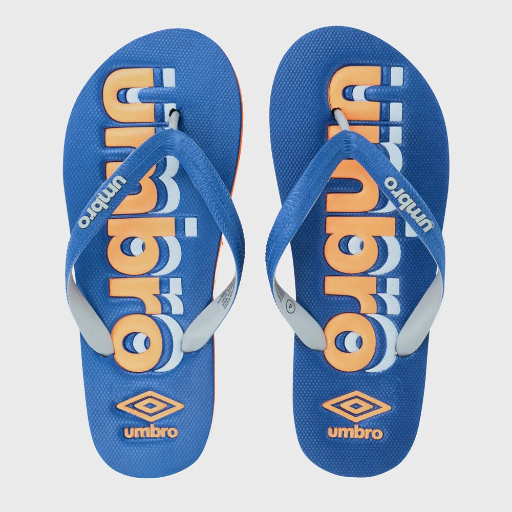 Umbro Youth Relief Thong Sandals Blue sold by Tekkie Town