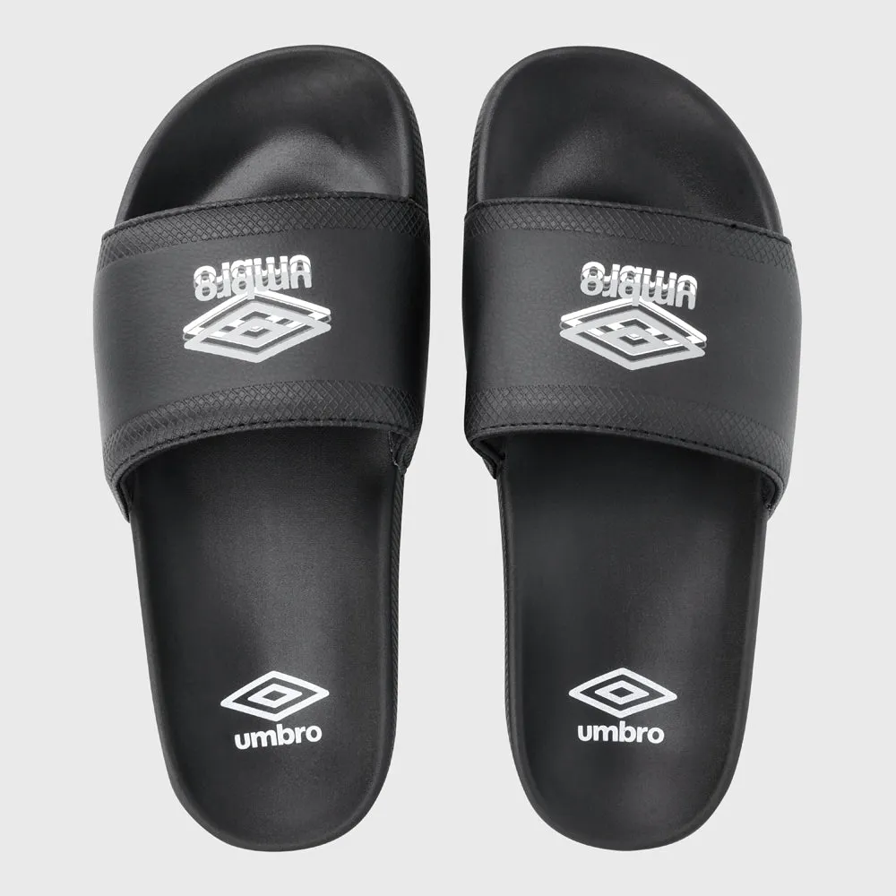 Umbro Womens Squeeze Me Comfort Slides Black sold by Tekkie Town