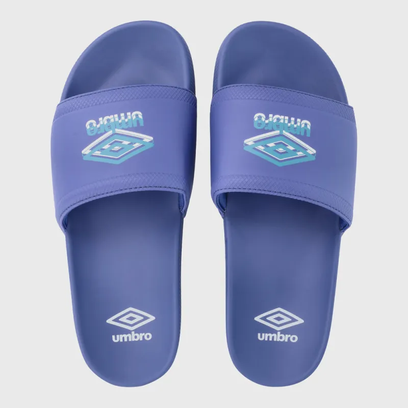 Umbro Mens Squeeze Me Comfort Slides Blue sold by Tekkie Town