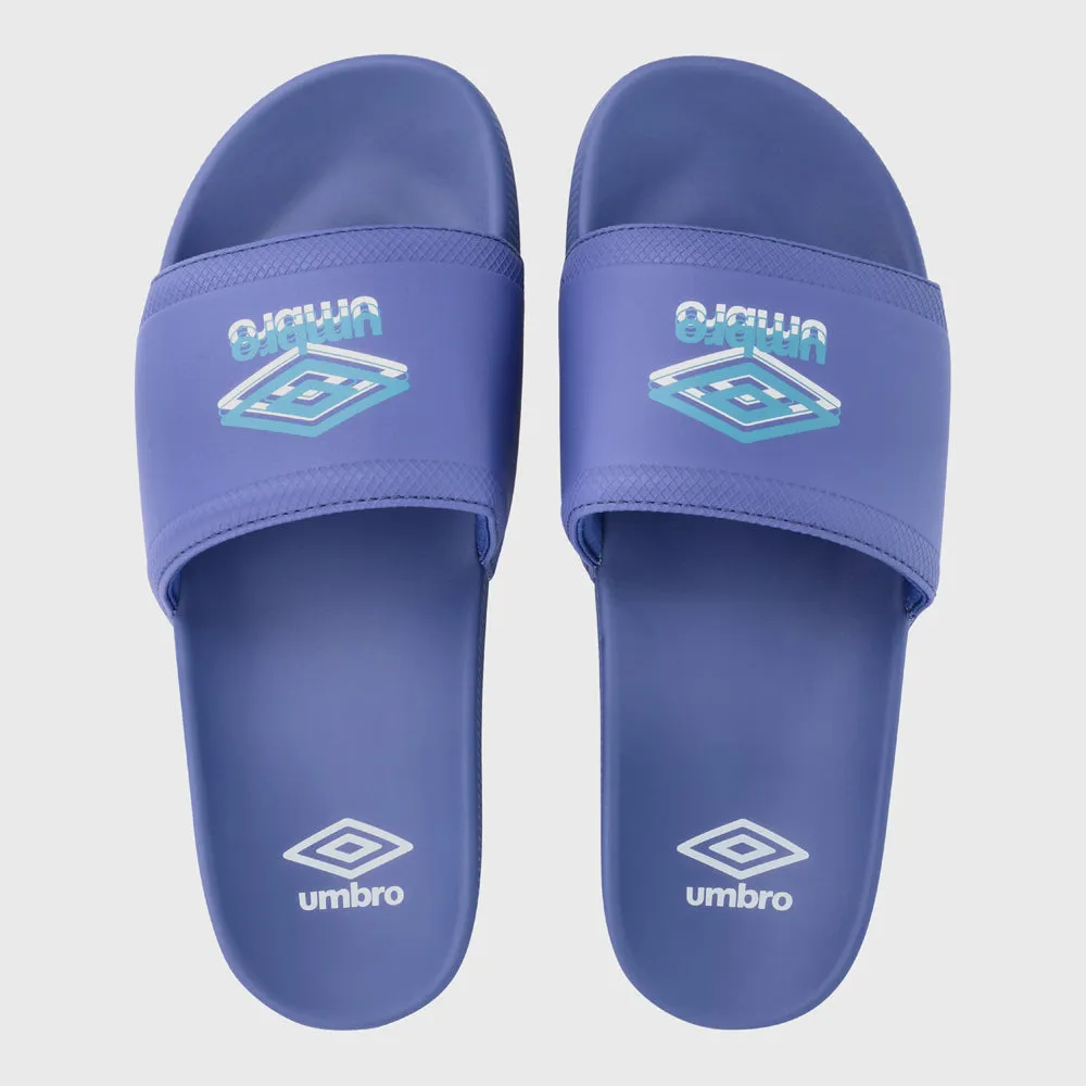 Umbro Mens Squeeze Me Comfort Slides Blue sold by Tekkie Town