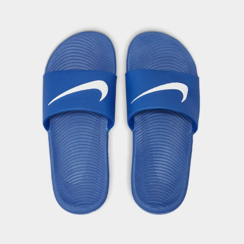 Nike Youth Kawa Sandals Blue made by Nike