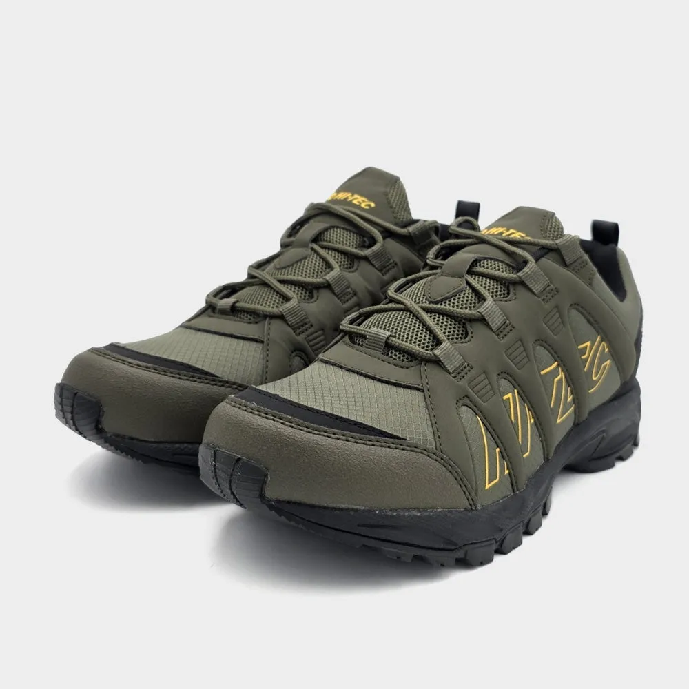 Hi-Tec Mens Warrior Outdoor Shoes Olive sold by Tekkie Town product image thumbnail 3