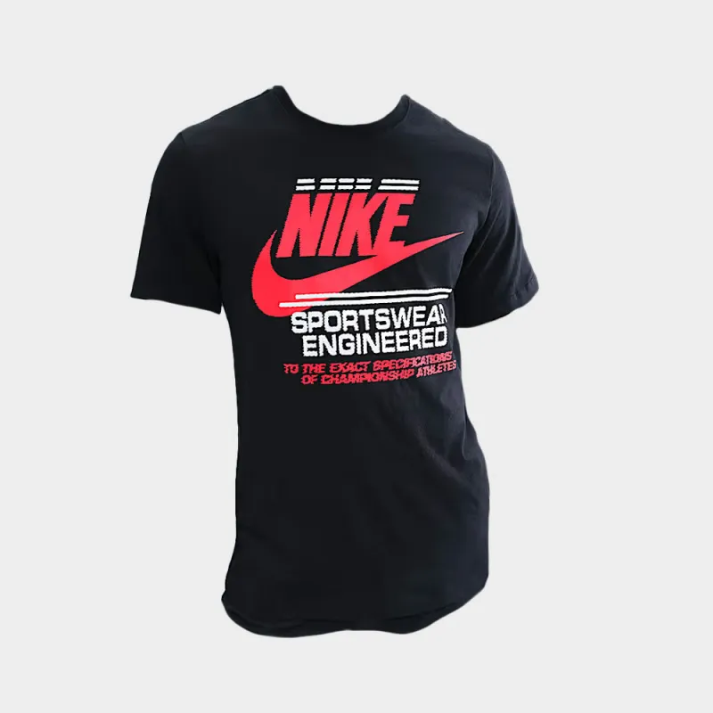 Nike Mens 6mo Futura Faho25 Tee Black sold by Tekkie Town