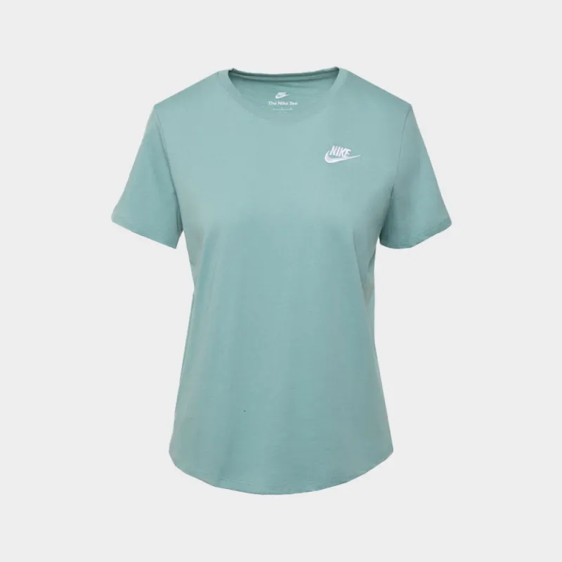 Nike Womens Sportswear Club Essentials Tee Green sold by Tekkie Town