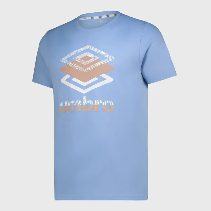 Umbro Mens Hudson Tee Blue sold by Tekkie Town