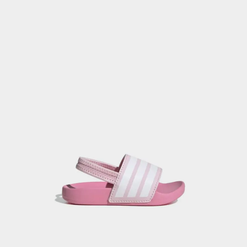 Adidas Infants Adilette Estrap Sandals Pink made by Adidas