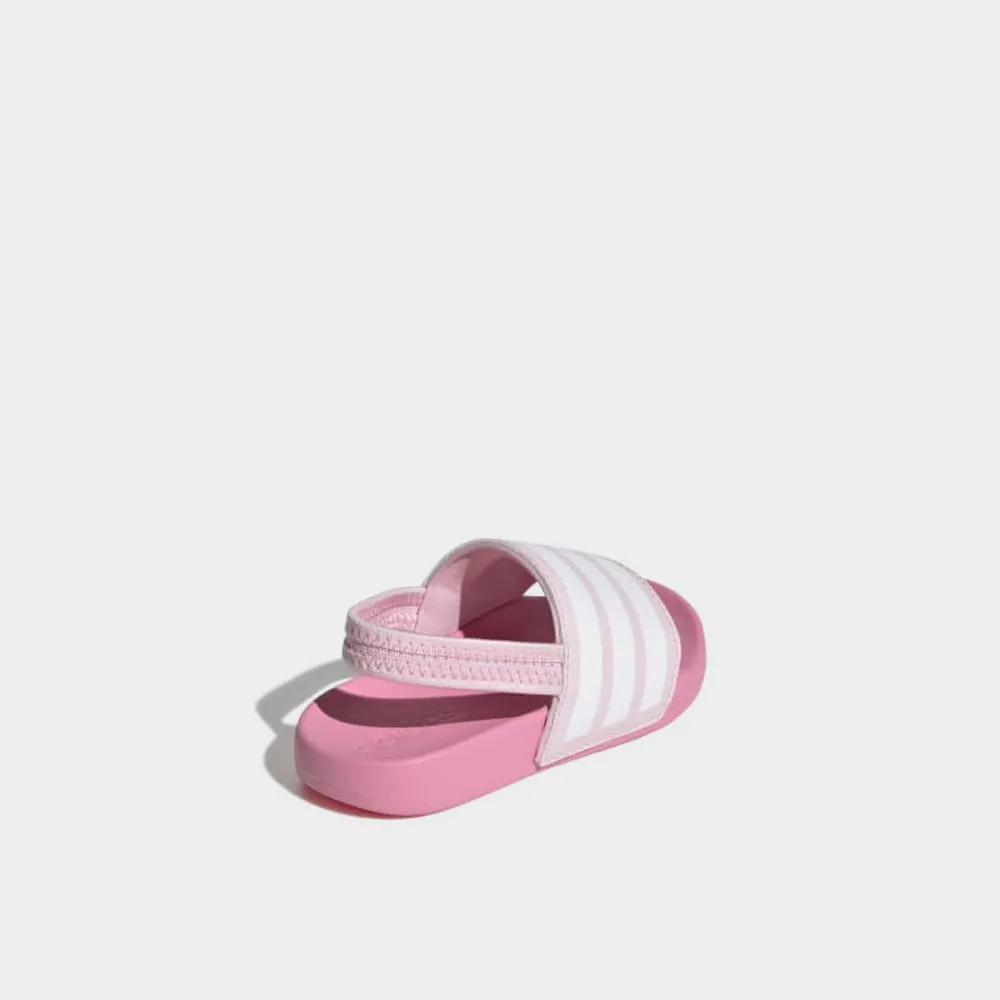 Adidas Infants Adilette Estrap Sandals Pink sold by Tekkie Town product image thumbnail 4