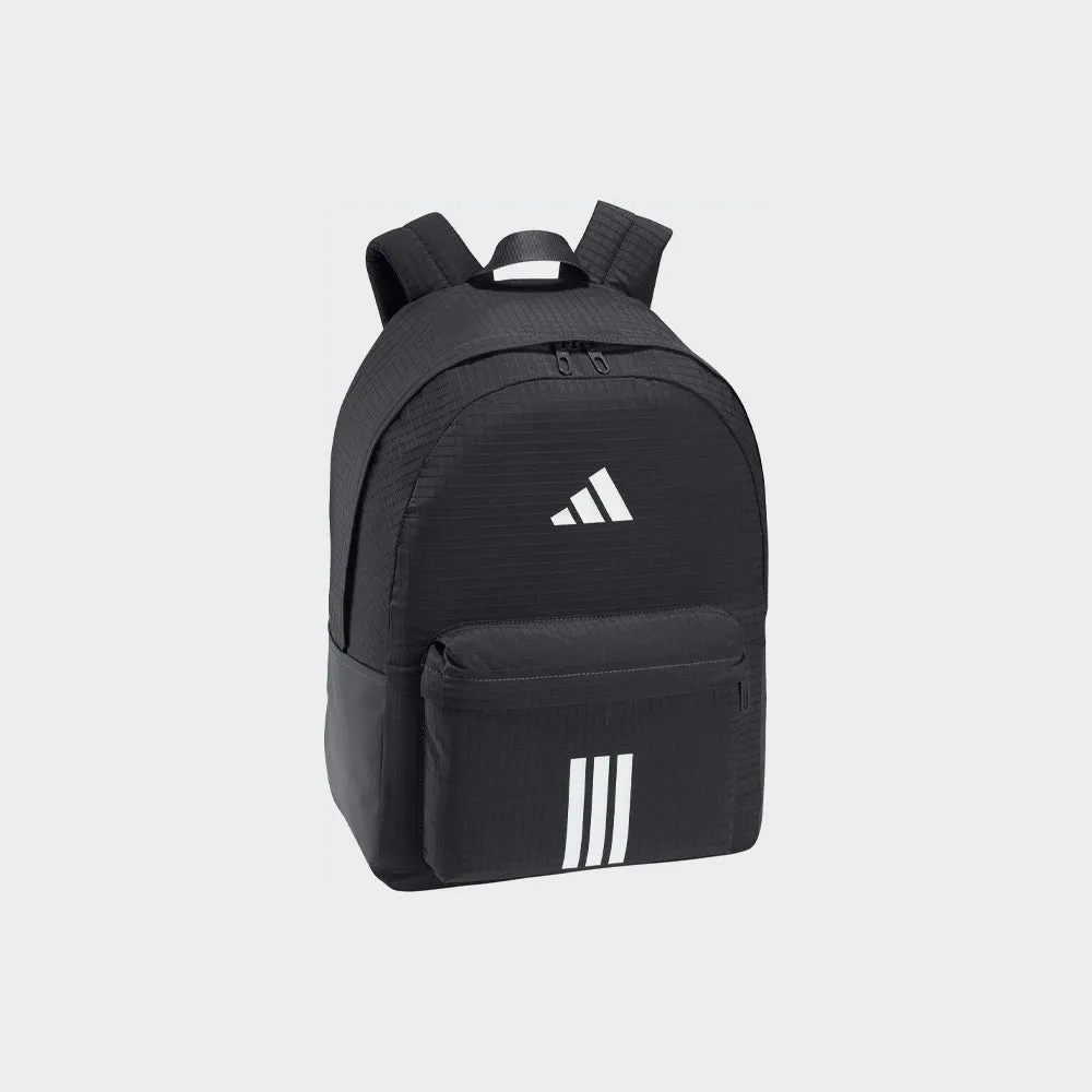 Adidas Unisex Essential 3 Bars Backpack Black sold by Tekkie Town product image thumbnail 3