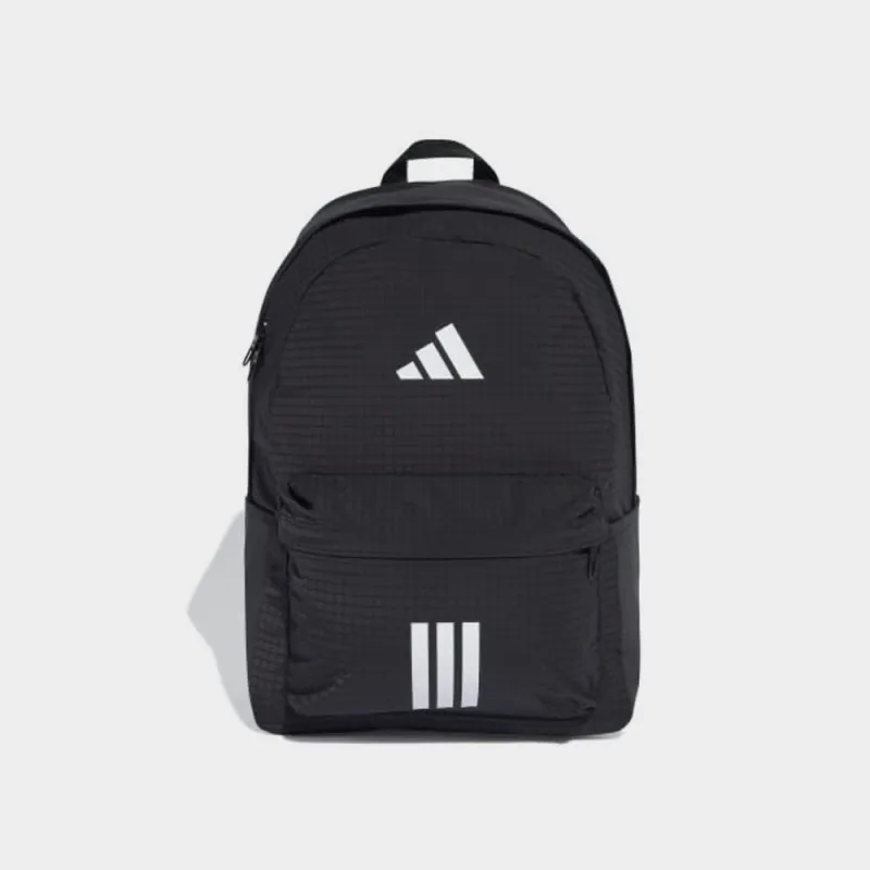 Adidas Unisex Essential 3 Bars Backpack Black sold by Tekkie Town