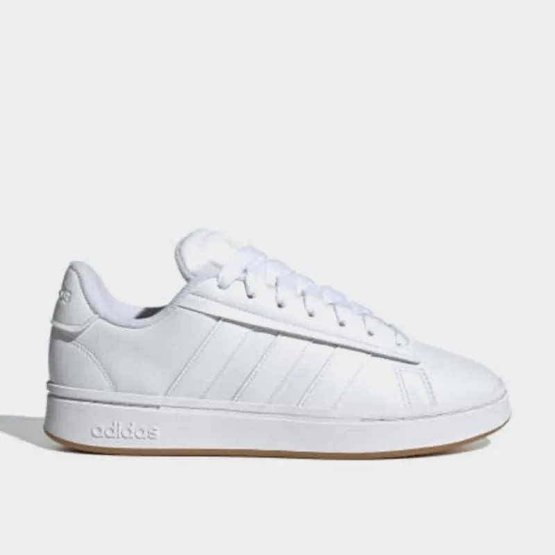 Adidas Mens Grand Court Alpha 00s Sneakers White sold by Tekkie Town