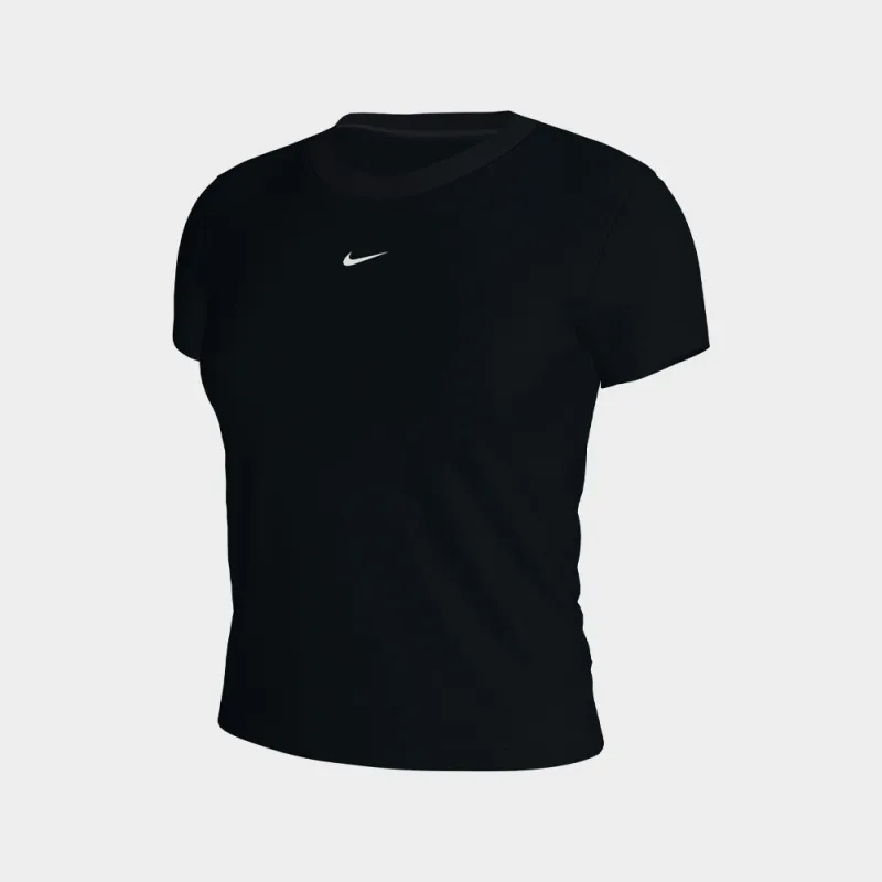 Nike Womens Sportswear Chill Knit Tee Black sold by Tekkie Town