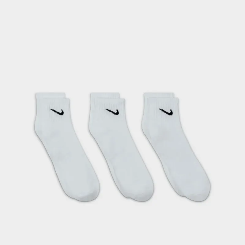 Nike Unisex Everyday Cushion Crew Socks White sold by Tekkie Town