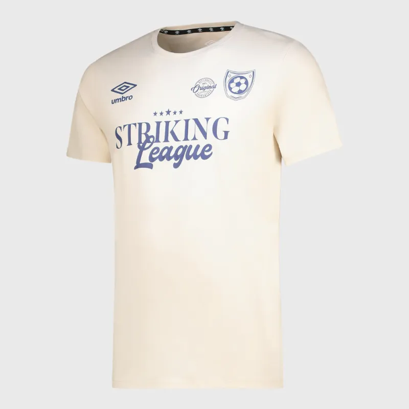 Umbro Mens Wyatt Tee Beige sold by Tekkie Town