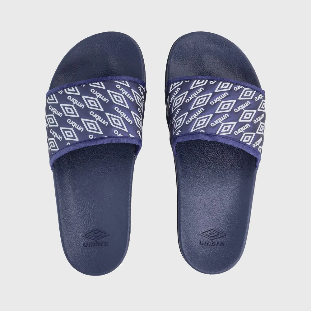 Umbro Womens Embossed Slides Navy sold by Tekkie Town