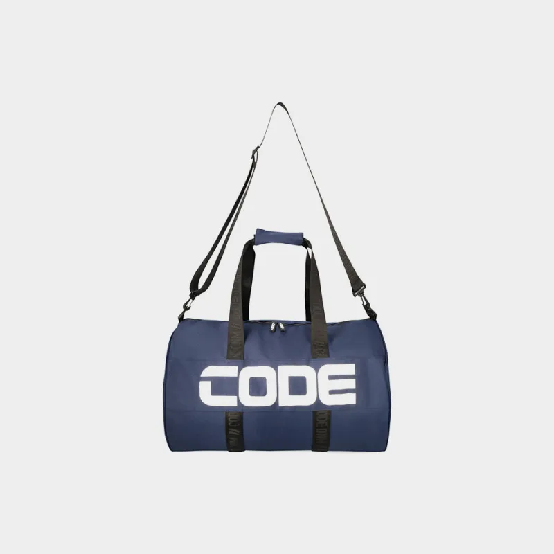 Code Unisex Duffle Bag Sports Bag Navy sold by Tekkie Town