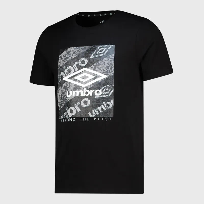 Umbro Mens Cronje Tee Black made by Umbro