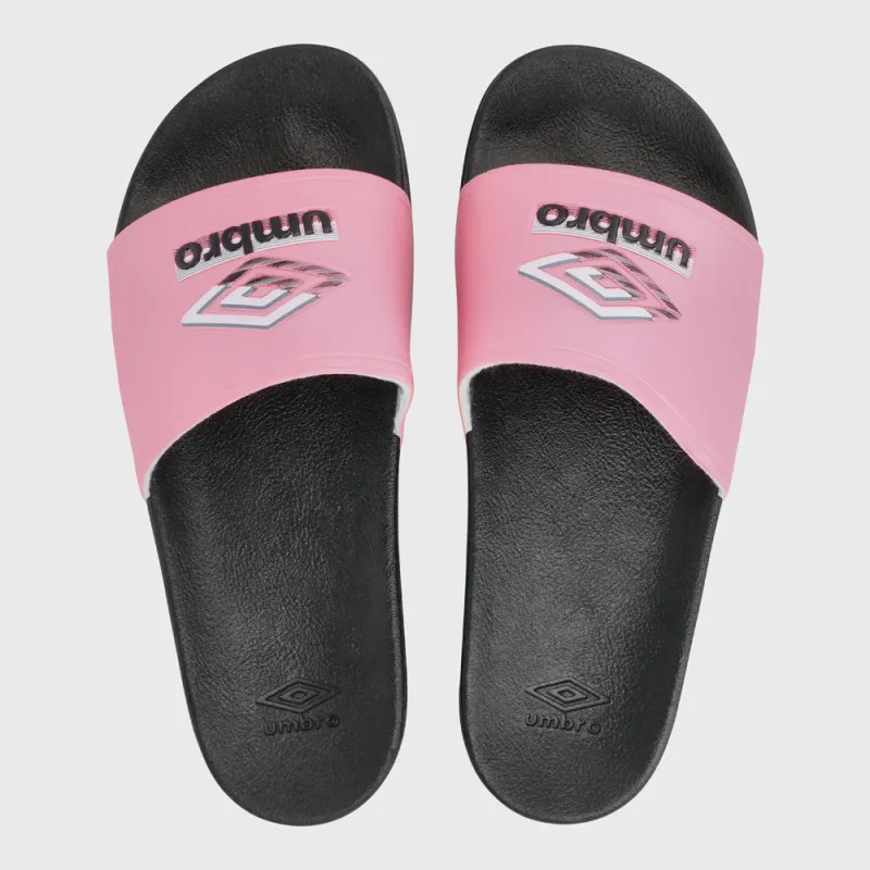 Umbro Womens Slide Sandals Pink made by Umbro