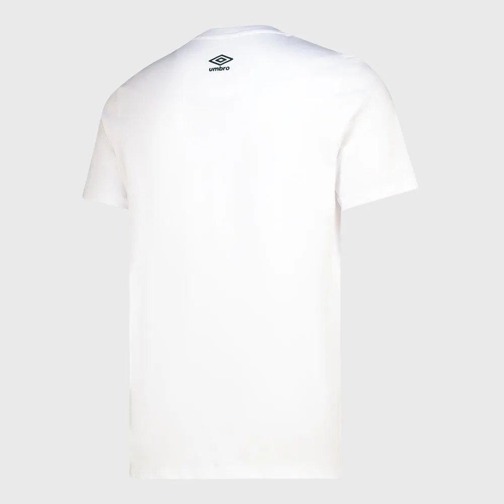 Umbro Mens Leo Tee White sold by Tekkie Town product image thumbnail 3