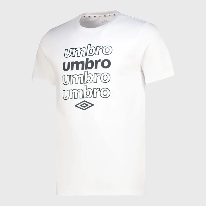 Umbro Mens Leo Tee White sold by Tekkie Town