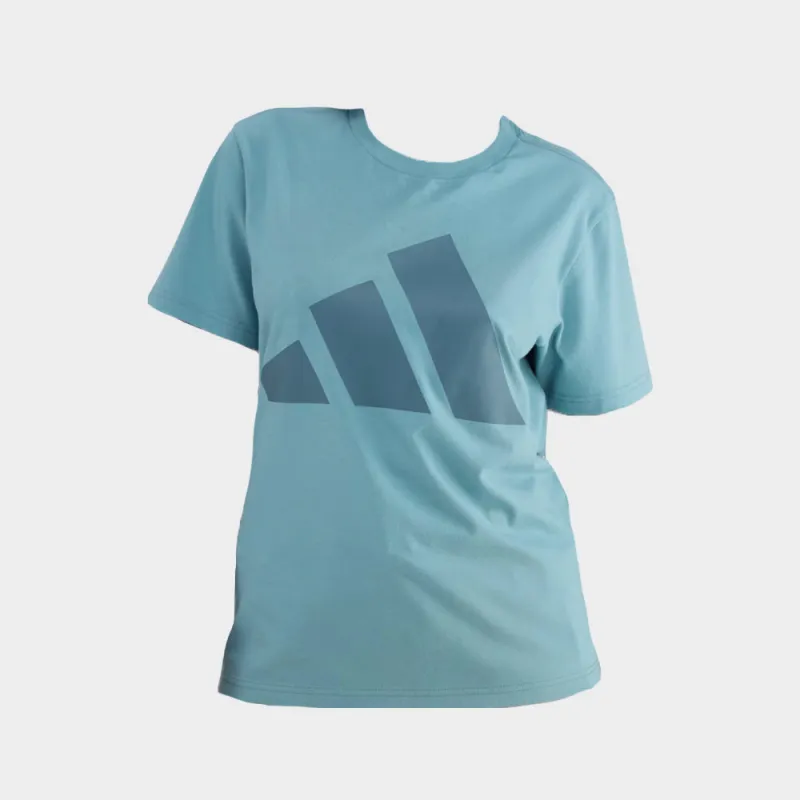 Adidas Womens Big Logo Tee Green sold by Tekkie Town