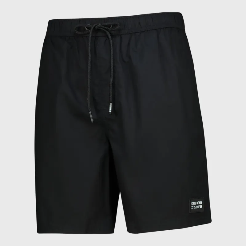Code Mens Pool Shorts Black sold by Tekkie Town