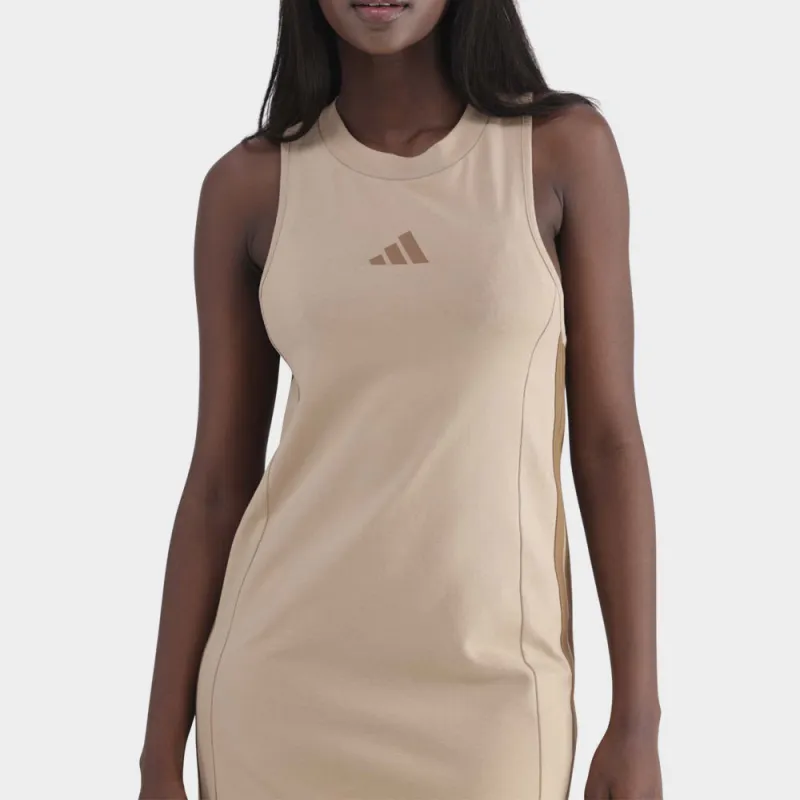 Adidas Womens 3 Stripes Dress Beige sold by Tekkie Town