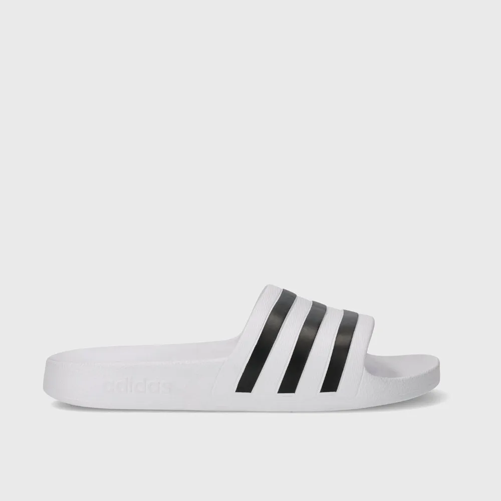 Adidas Unisex Adilette Aqua Slides White sold by Tekkie Town product image thumbnail 2