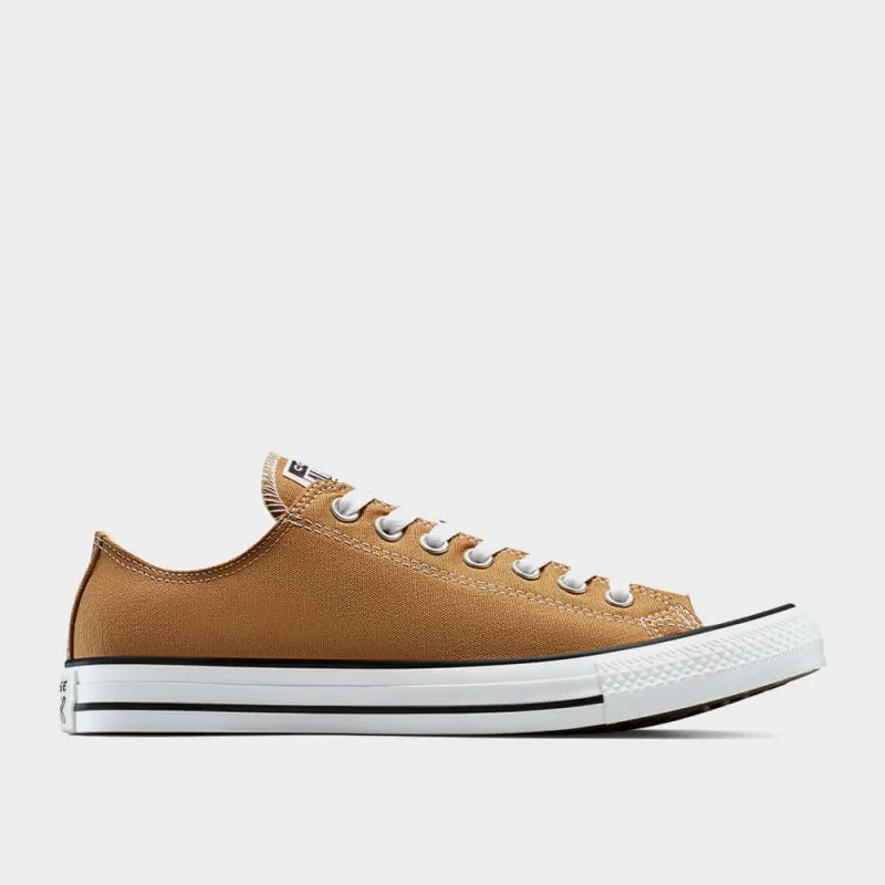 Converse Mens All Star Seasonal Low Top Sneakers Brown sold by Tekkie Town