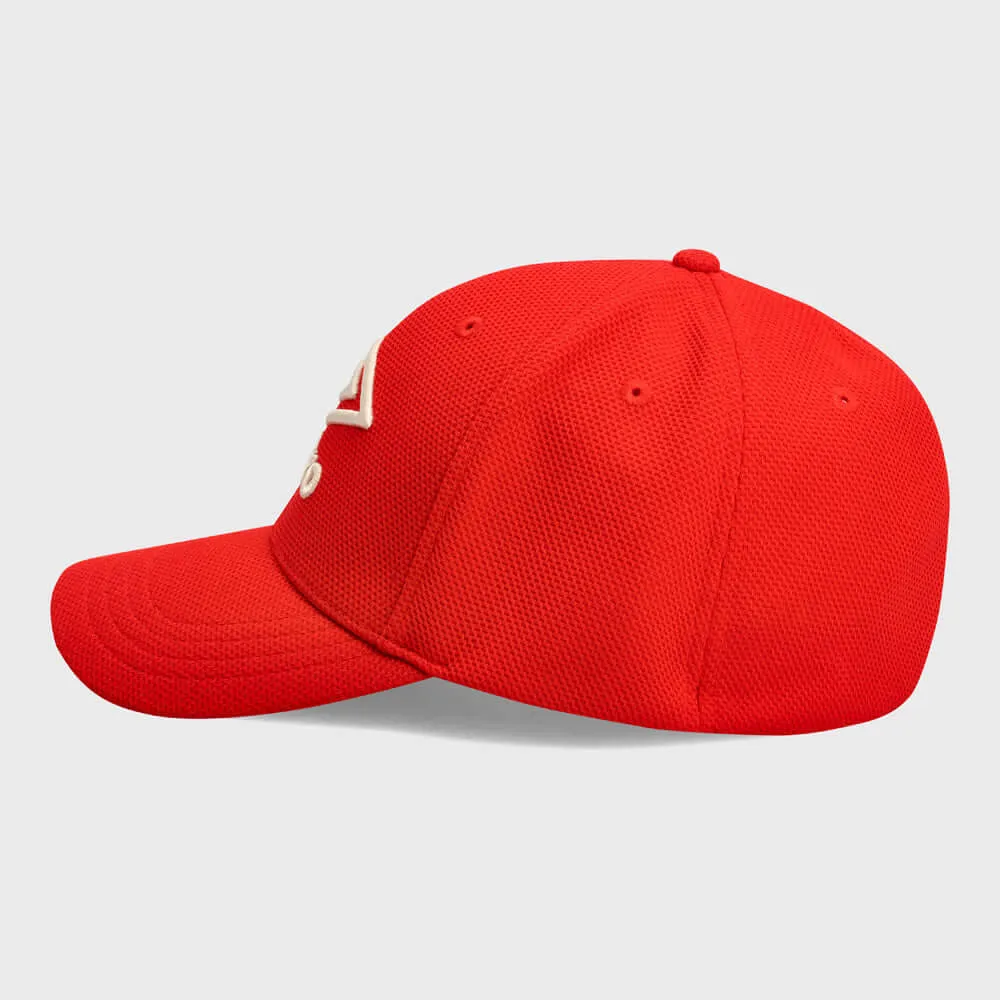Umbro Unisex Fitted Peak Cap Red sold by Tekkie Town product image thumbnail 2