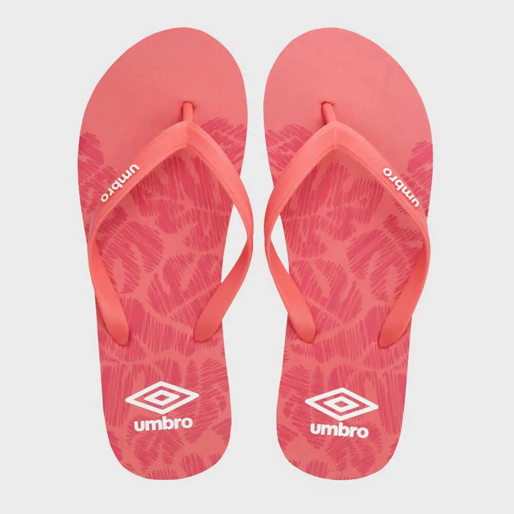 Umbro Womens Printed Thong Sandals Pink sold by Tekkie Town