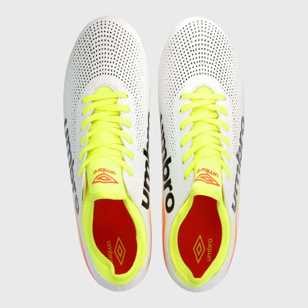 Umbro Mens Aurora Iii Football Boots White sold by Tekkie Town product image thumbnail 5