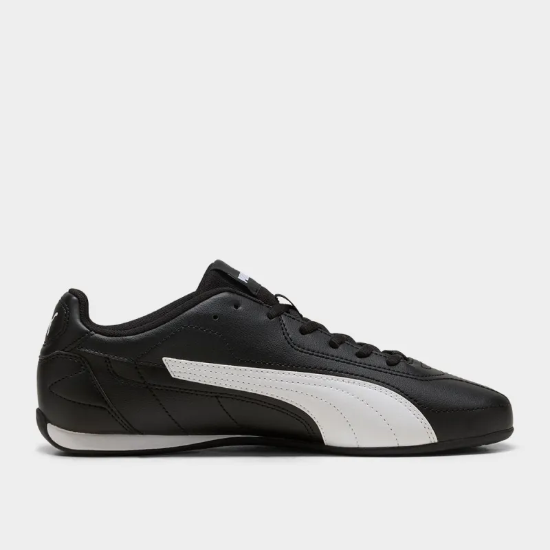 Puma Mens Catch Sneakers Black sold by Tekkie Town