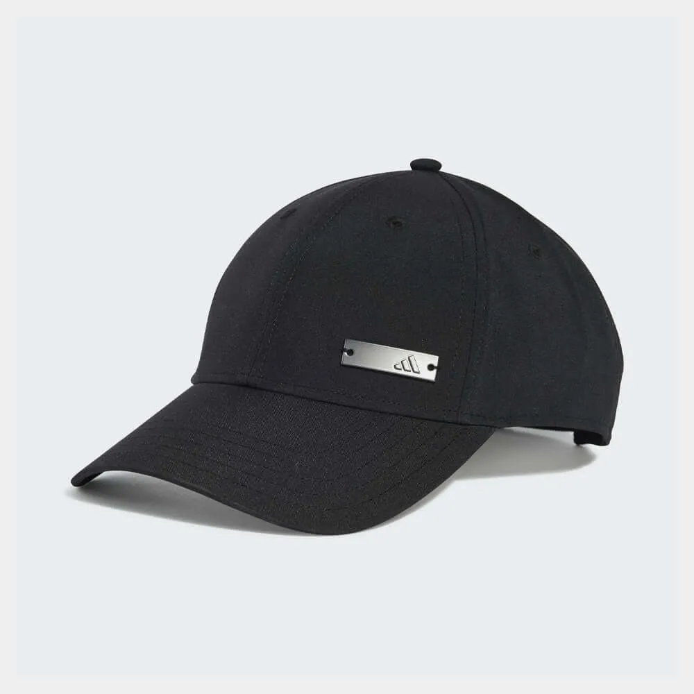 Adidas UNISEX Metal Badge Baseball Peak Cap Black sold by Tekkie Town