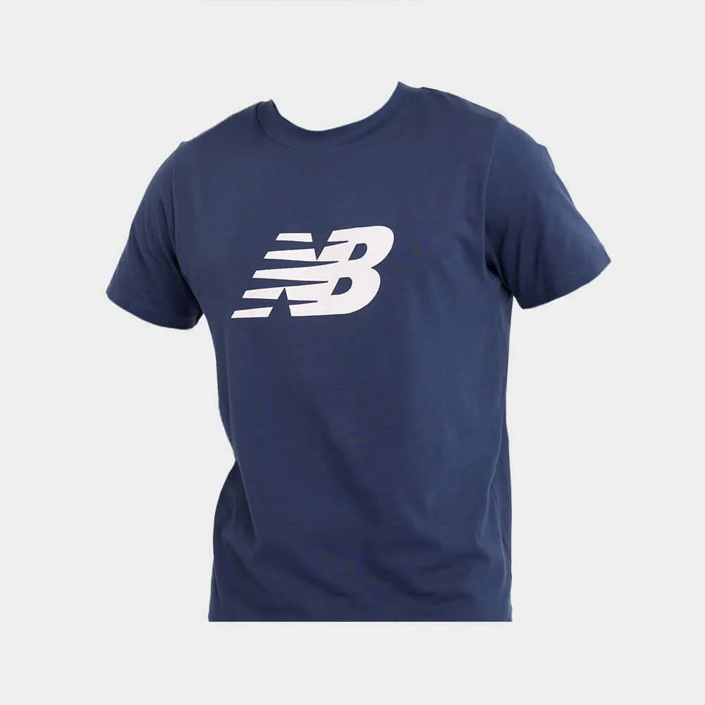 New Balance Mens Sport Logo Tee Blue sold by Tekkie Town product image thumbnail 3