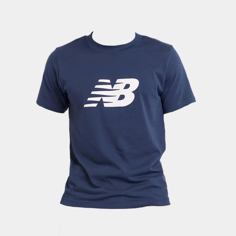 New Balance Mens Sport Logo Tee Blue sold by Tekkie Town