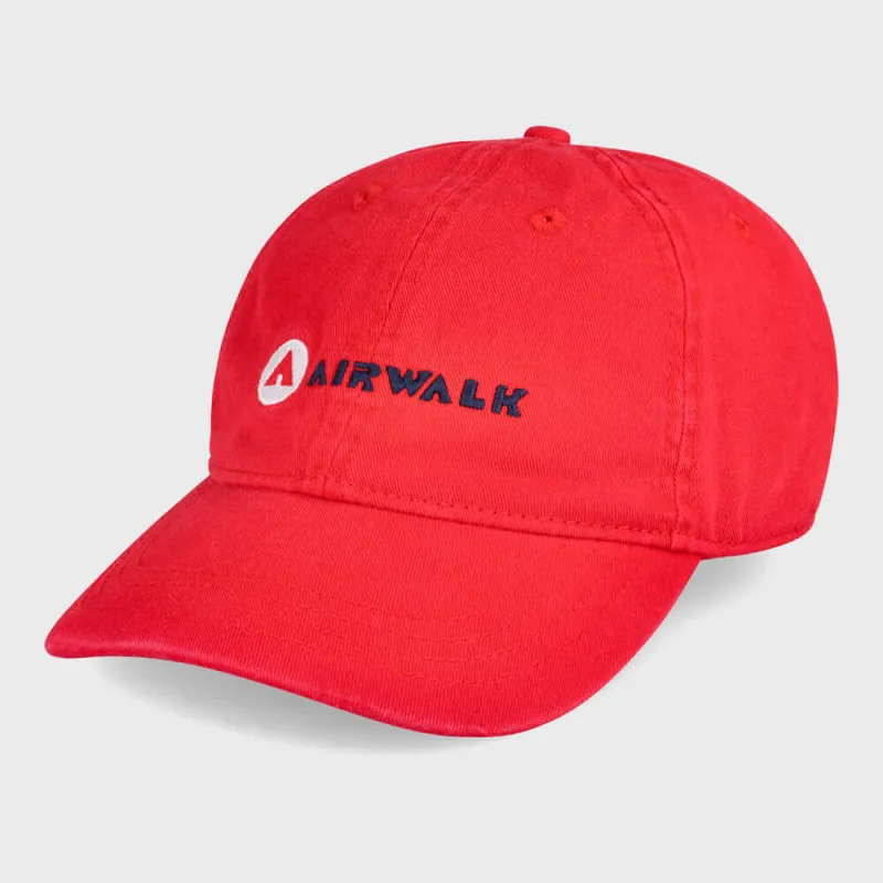 Airwalk Unisex Linear Dad Cap Red sold by Tekkie Town