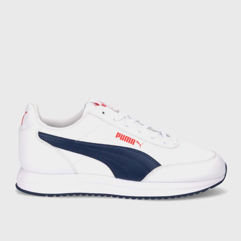 Puma Mens R78 Lightwind Sneakers White sold by Tekkie Town